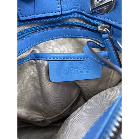 Michael Kors Blue Purple Customized Tote Bag - Picture 14 of 15